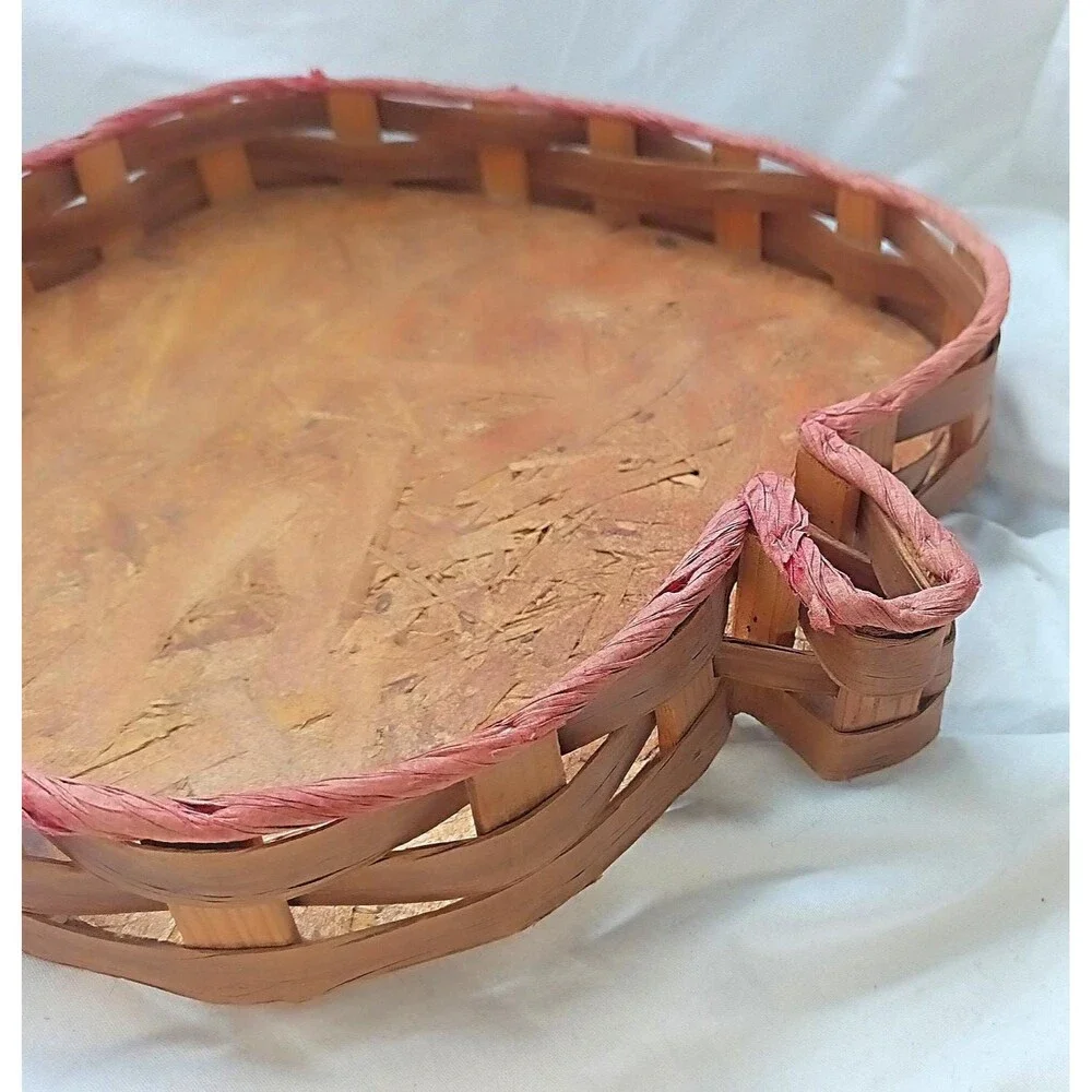 Vintage Apple Shaped Basket
